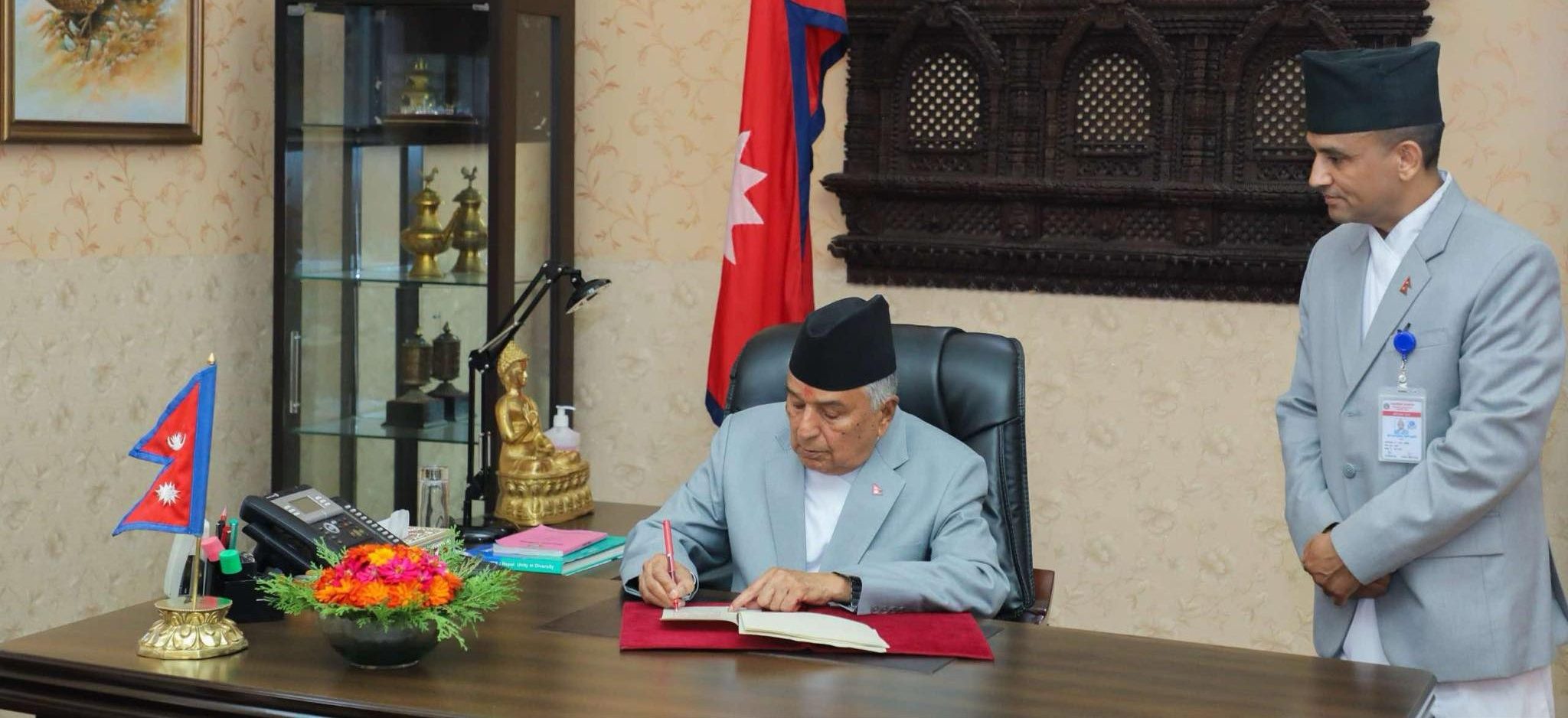 President Ram Chandra Paudel authenticates TRC Bill