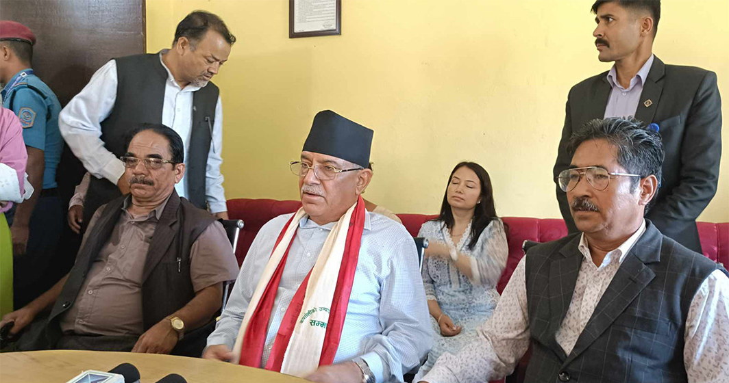 Prachanda: By forming good team in party, I will sit in different role