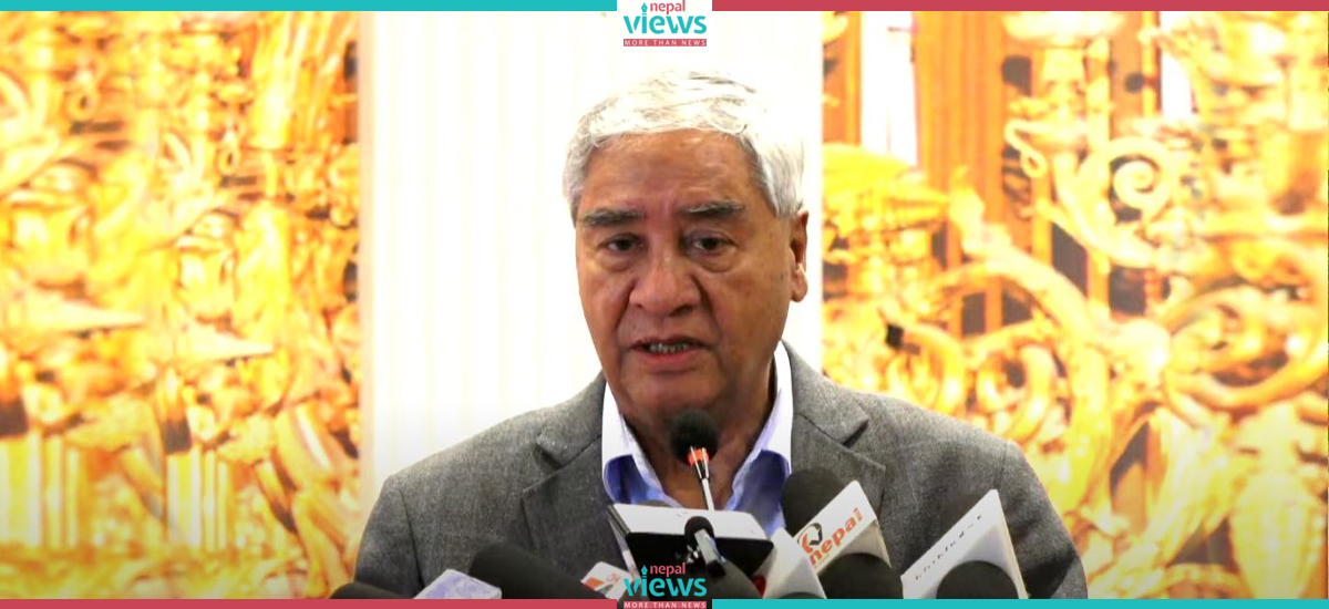 NC President Deuba remembers PL Singh as untiring democratic icon