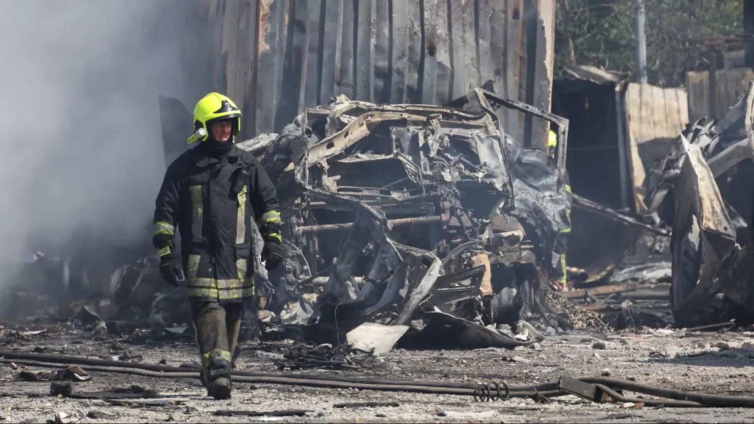 Second day of Intense Russian attacks continues in Ukraine