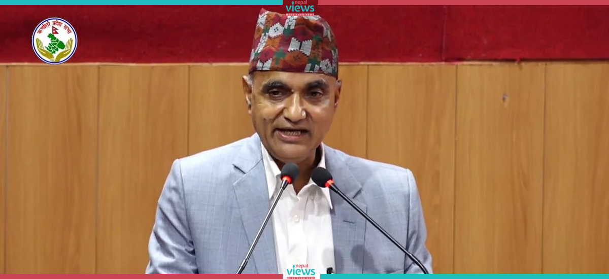 Karnali Chief Minister Kandel to take vote of confidence