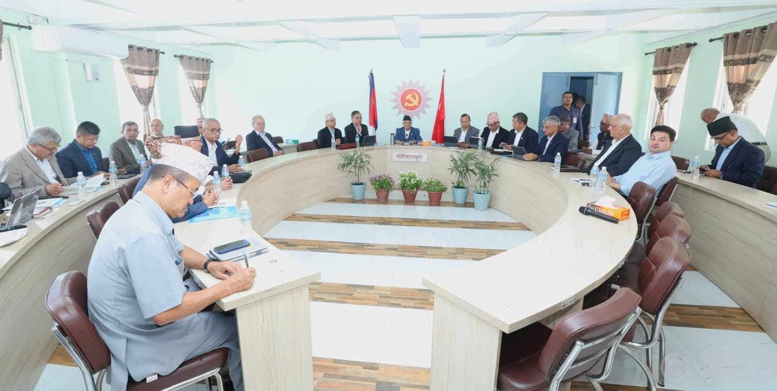 CPN(UML)'s Politburo meeting begins