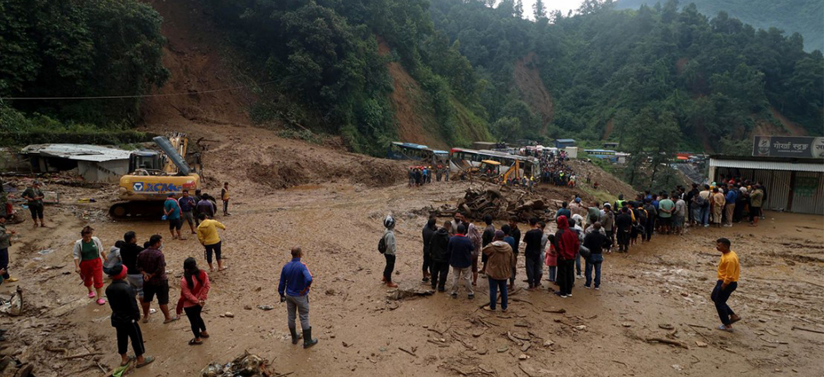 Total 129 died, 62 missing in flood and landslide