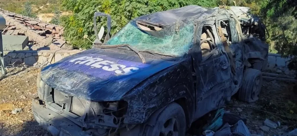 3 journalists died in Israel attack at Lebanon