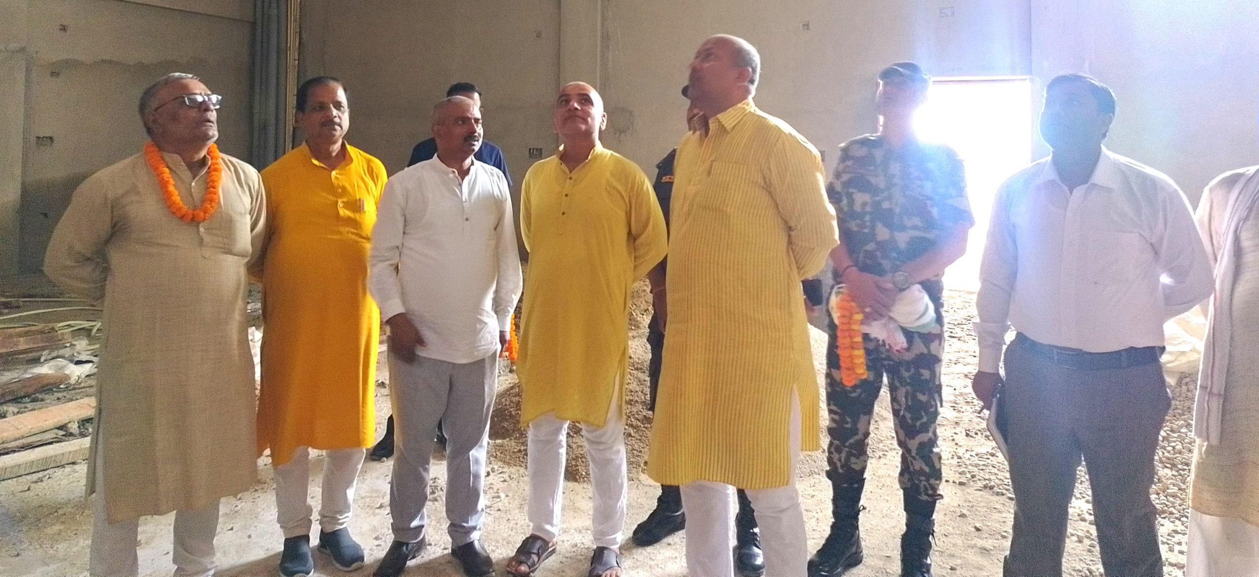 CM Singh inspects under construction building of MDT
