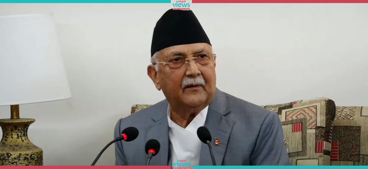 Prime Minister Oli leaving for Jumla