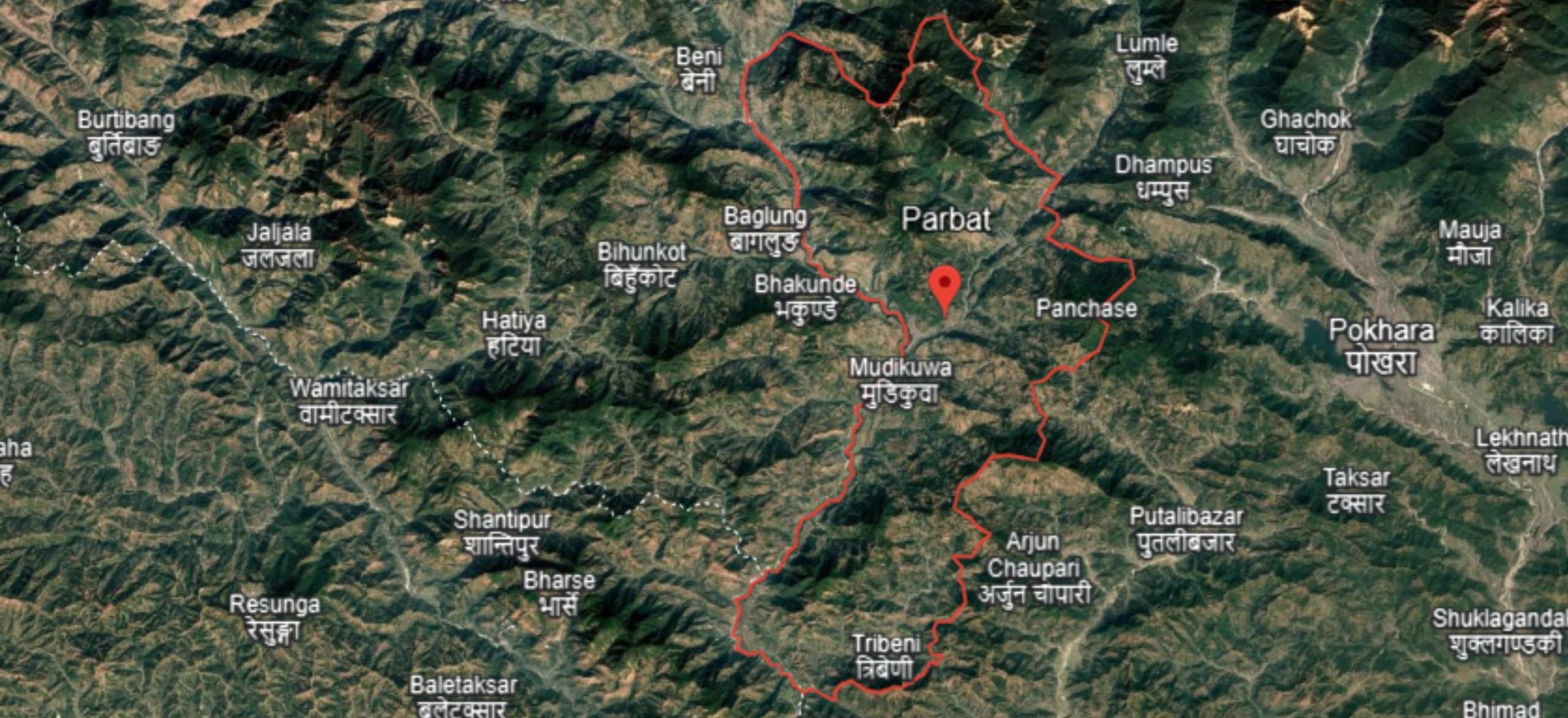 Domestic and International tourists flock to Parbat during Dashain