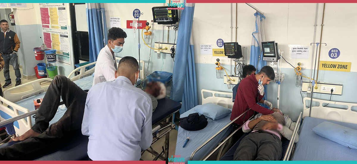 Darchula Jeep accident: 3 serious injured taken to Dhangadhi by helicopter