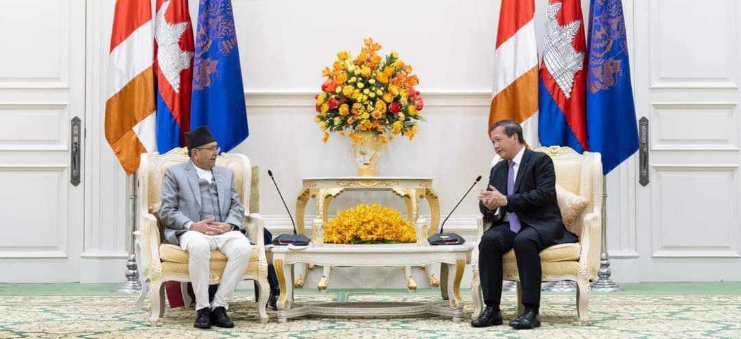 Speaker Ghimire calls on Cambodian PM, discusses Lumbini-Angkor direct flights