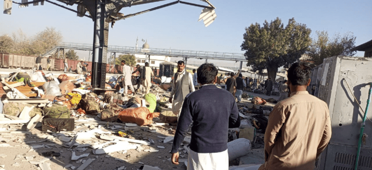 Pakistani separatists kill 25 in railway station blast