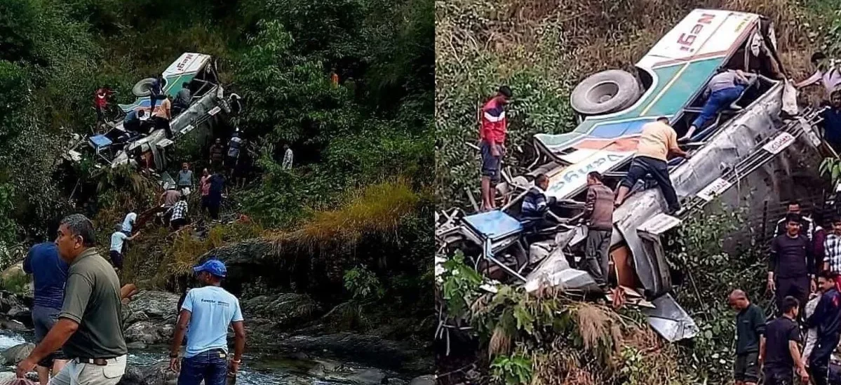 22 people died in bus accident at India