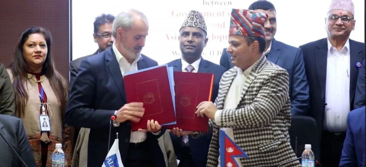 Nepal, ADB sign loan and grant agreements amounting to Rs 105.59 billion