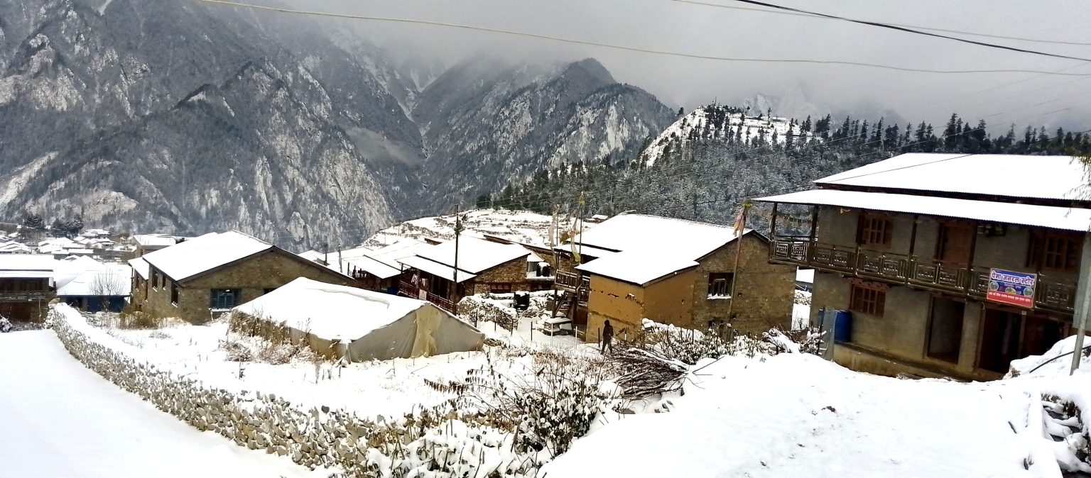 Snowfall in Humla (Photos)