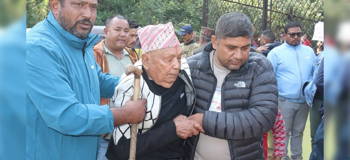 102-year-old Lamichhane: I may not live long, but I voted as there must be better nation for progeny