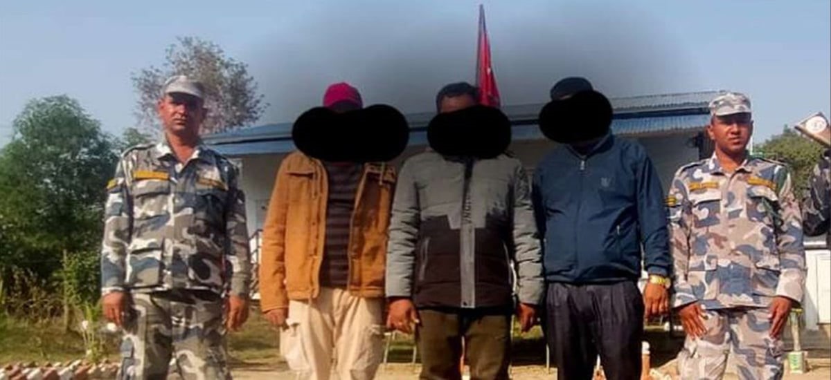 3 arrested from Kailali with gold, silver and foreign currency