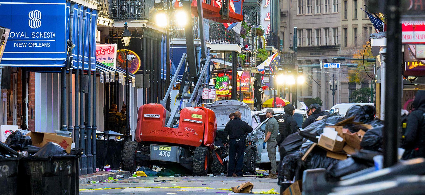 New Orleans vehicle attack: 15 dead; Suspect Identified