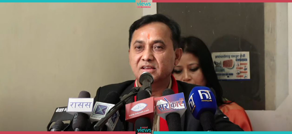 Bishwa Prakash suggests Bidya Devi Bhandari to remain far from mainstream politics