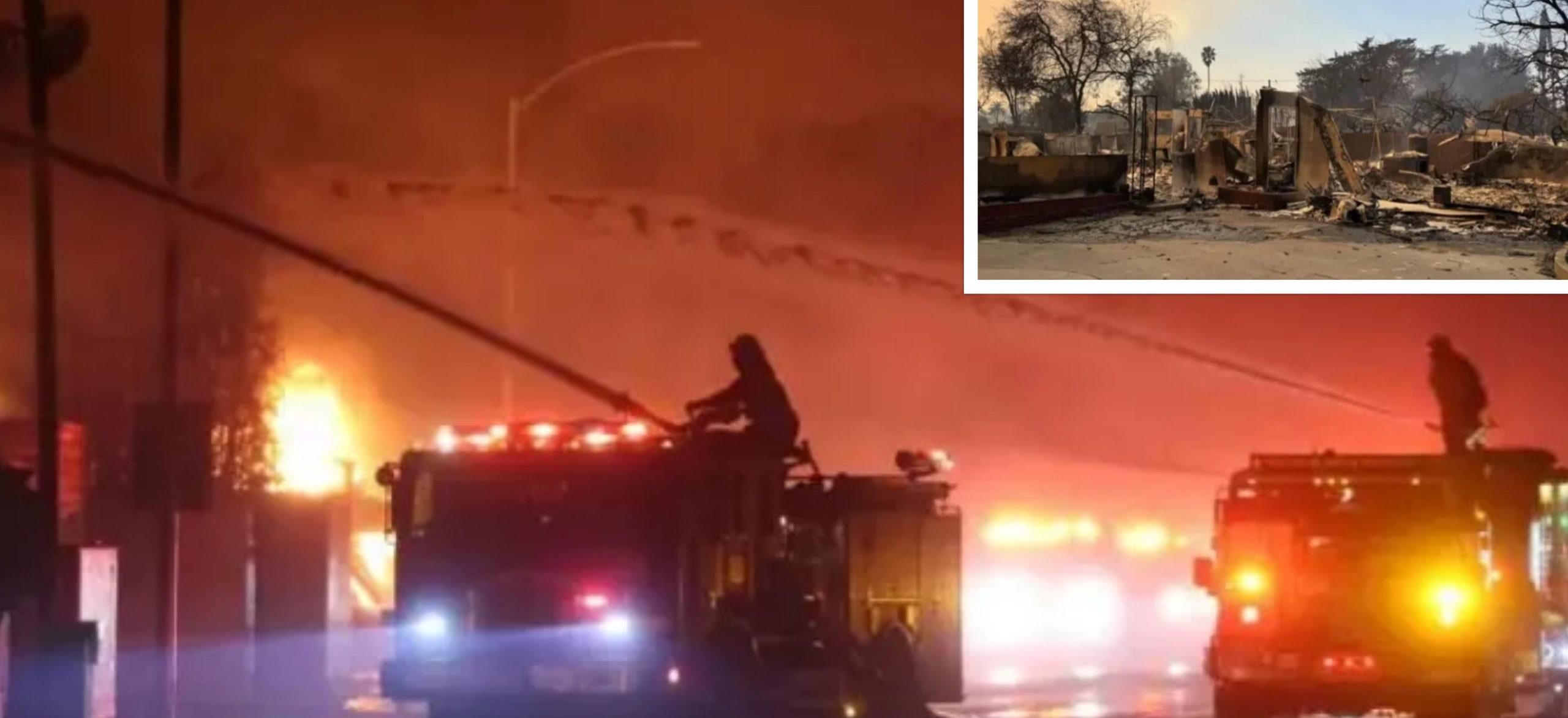 Los Angeles wildfire spreading rapidly; Death toll increases