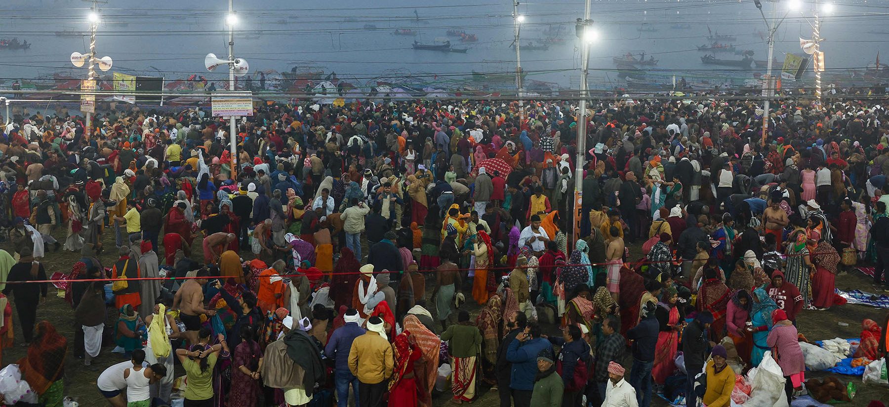Maha Kumbh: 13.8 million devotees take dip in Sangam
