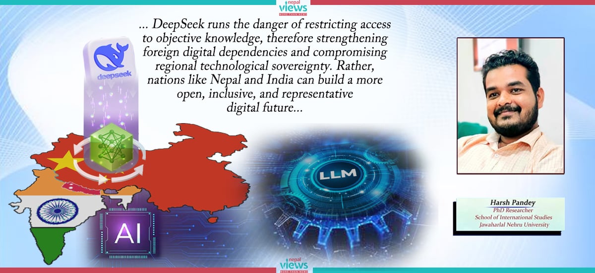DeepSeek and Geopolitics of LLMs: Avenues for South Asian Cooperation Notes for India and Nepal