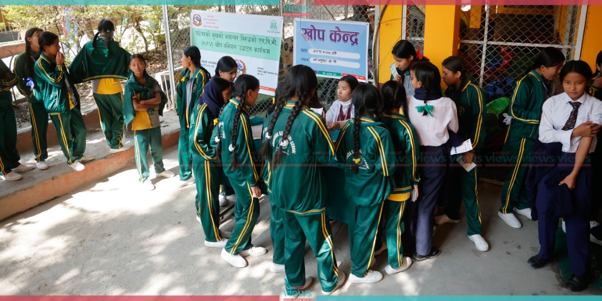 HPV vaccine campaign, for female school students, begins (Photo Feature)