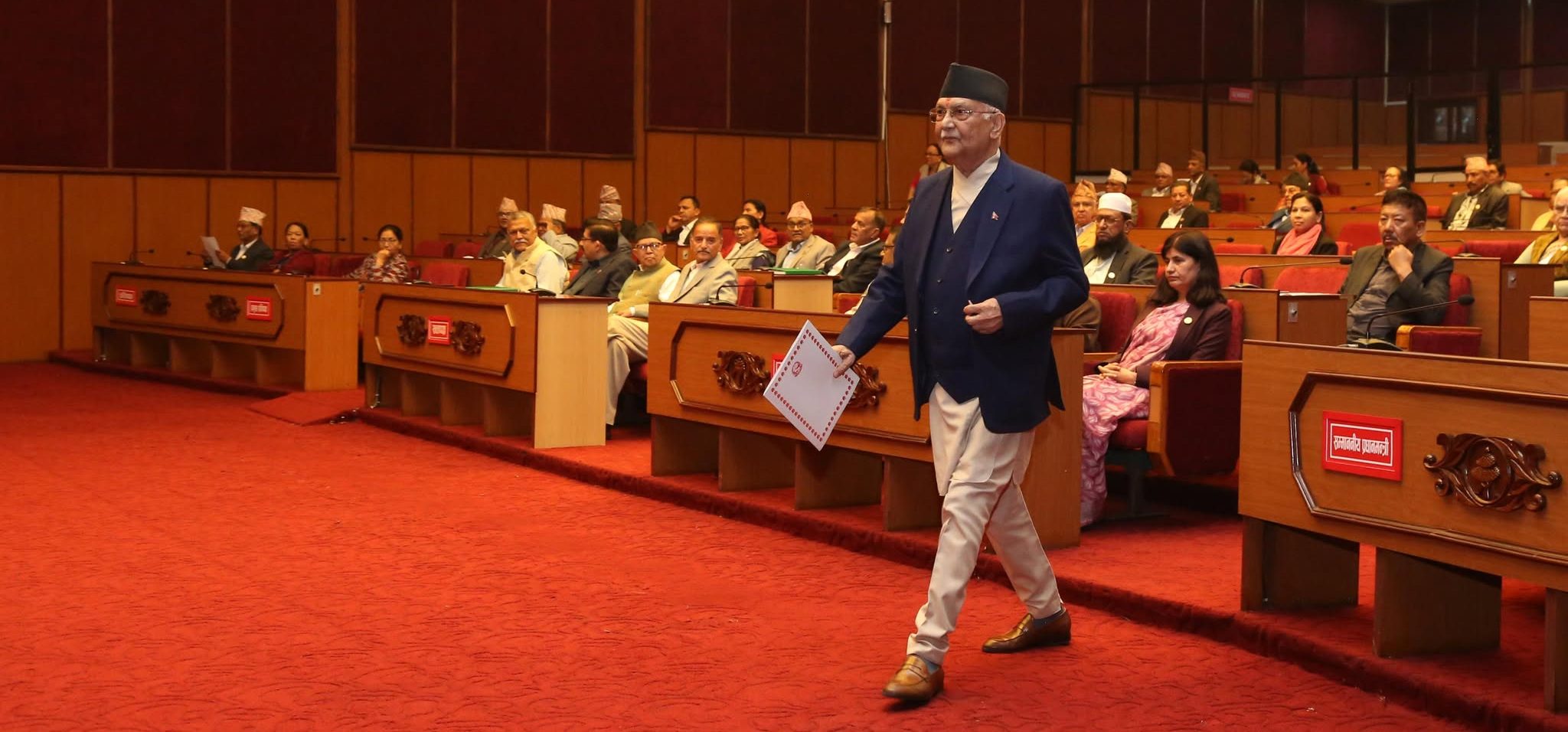 PM Oli warns of taking legal action against former King Shah
