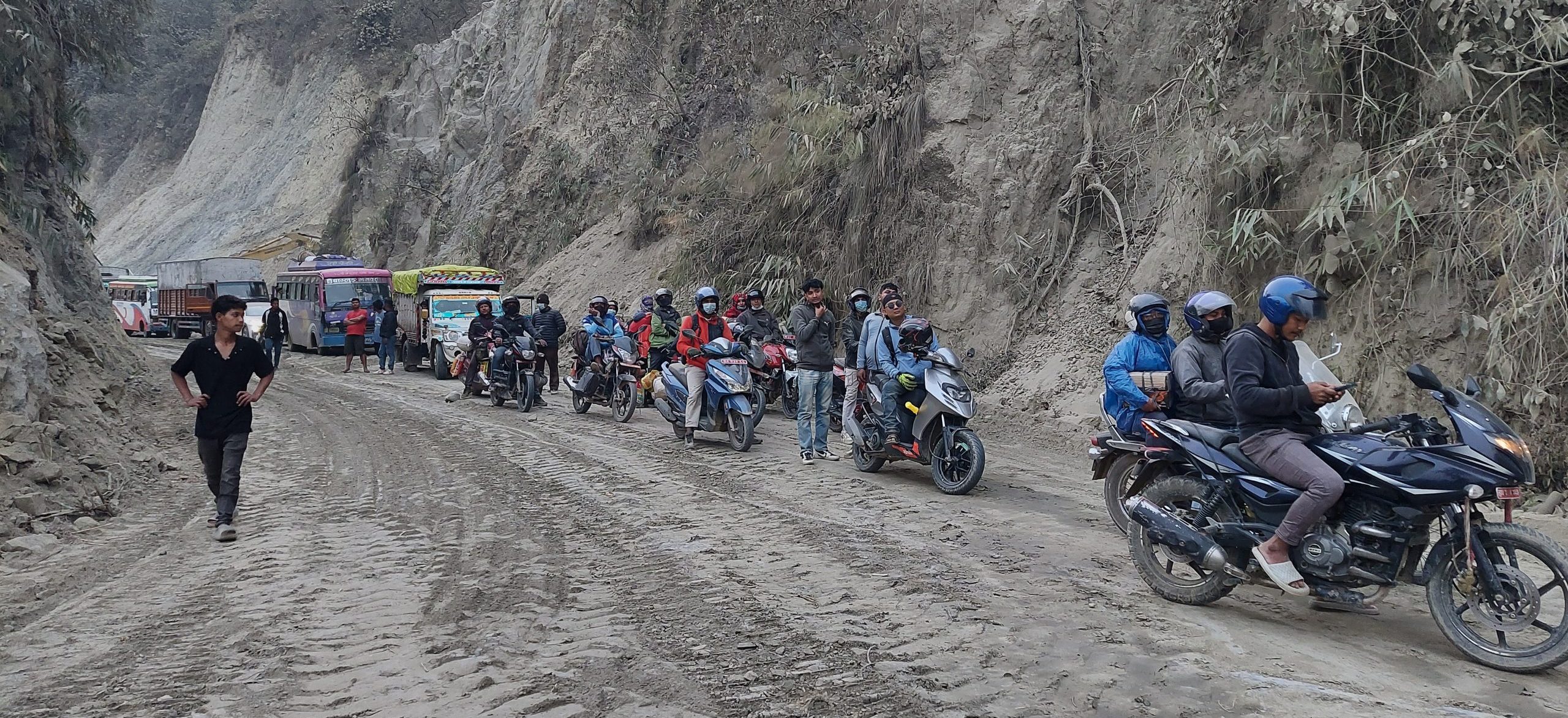 Narayangadh-Butwal road widening: Daunne section closes for four hours