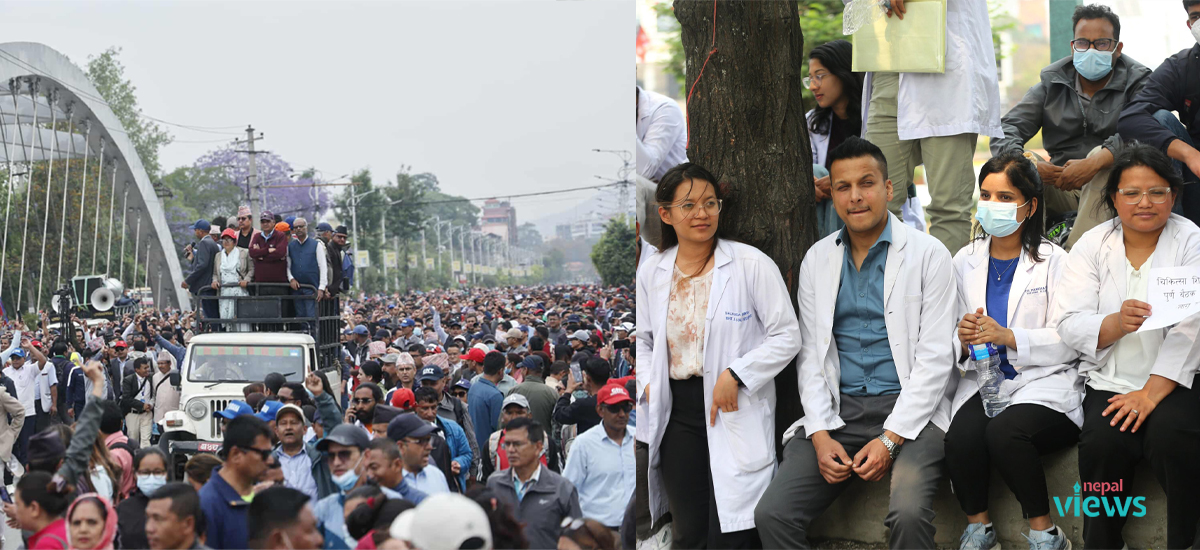 Opposition parties register 'urgent public importance' in HoR on demands of teachers and doctors