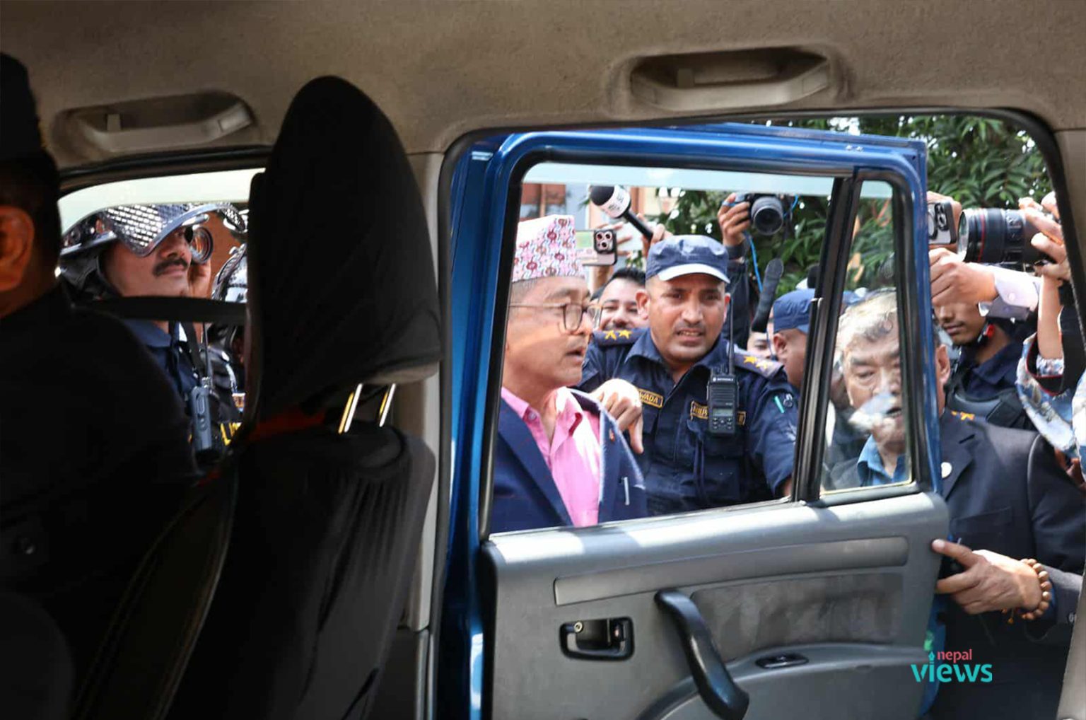 RPP Chairperson Lingden taken to District Police Range, Bhadrakali