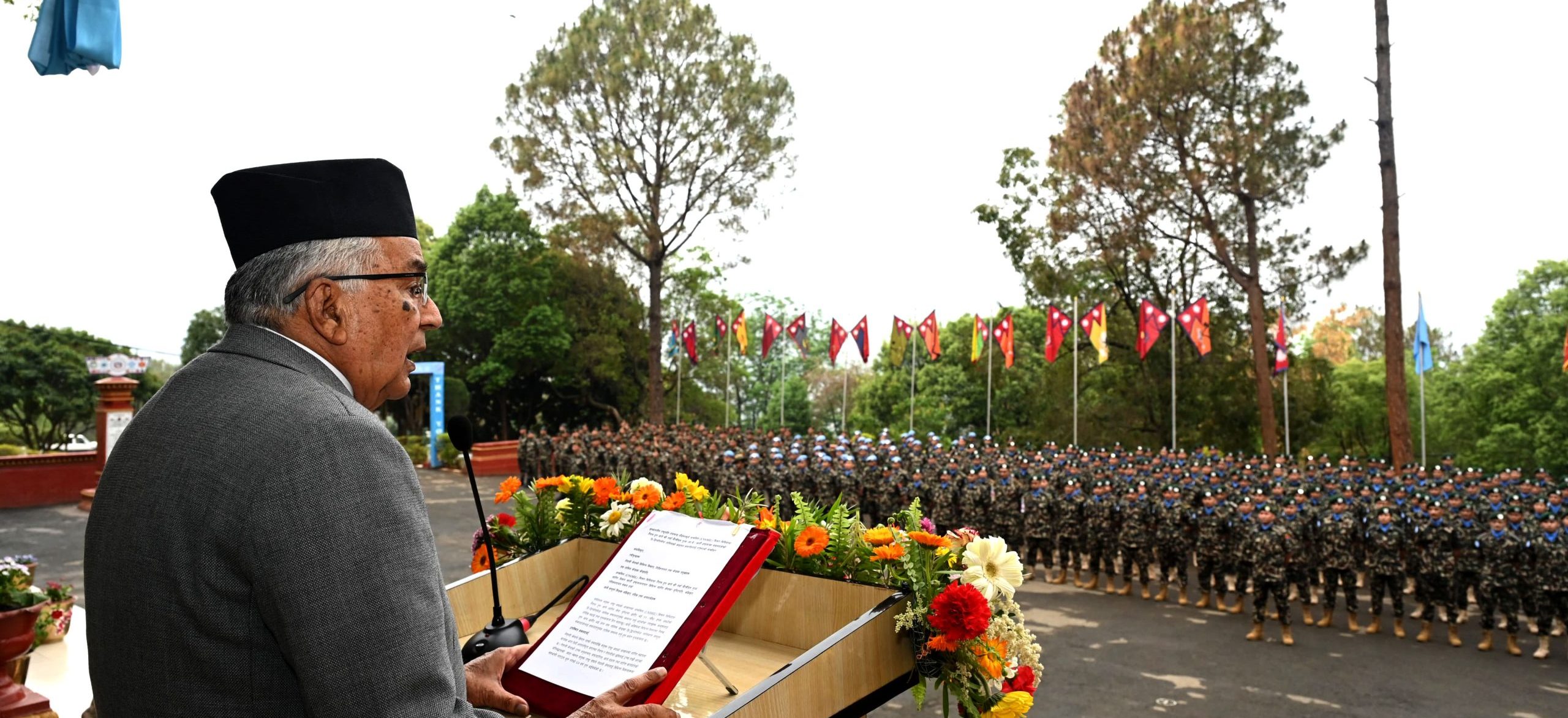 President Paudel: Nepali Army is nation's prestige representing in international level