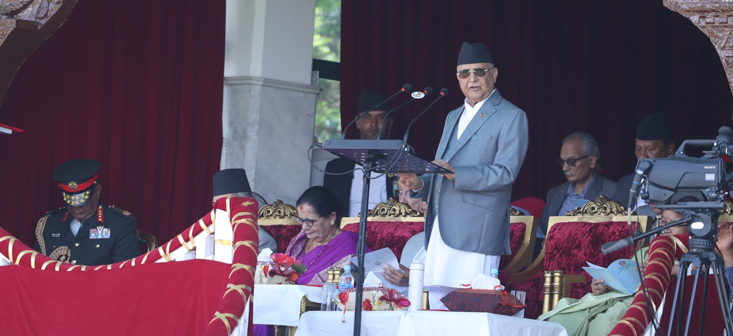 18th Republic Day: PM Oli stresses on celebrating the 'glorious day' amidst jubilation