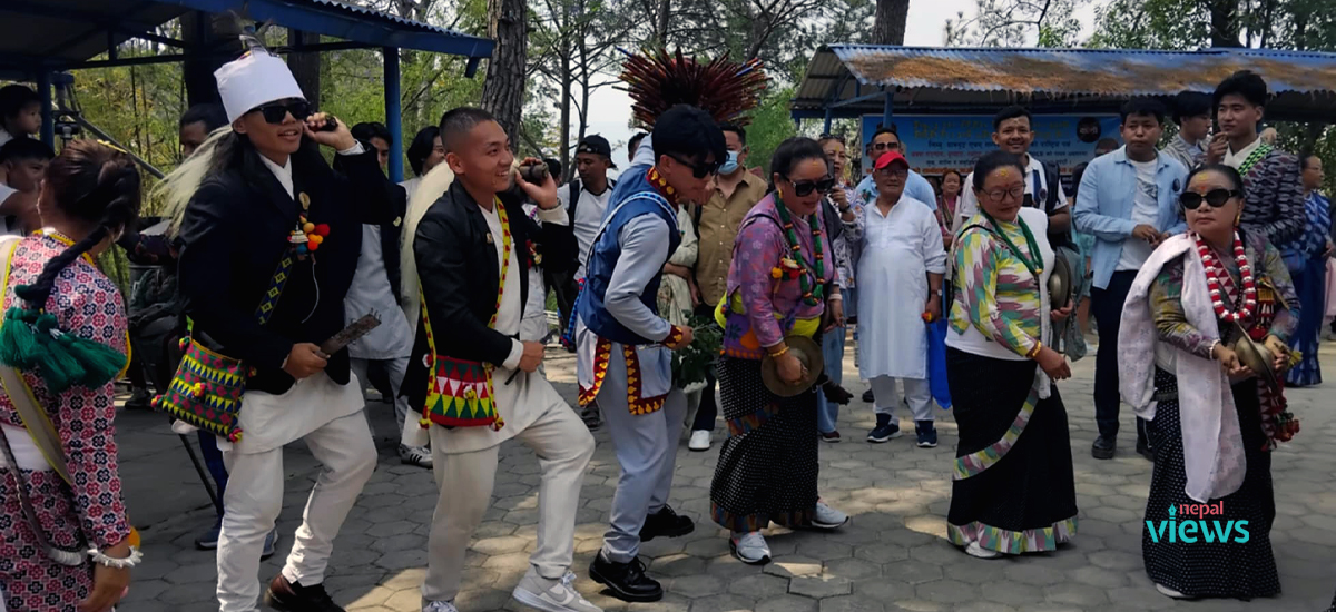 Kirat community celebrates Ubhauli in Hattiban (Photo Feature)