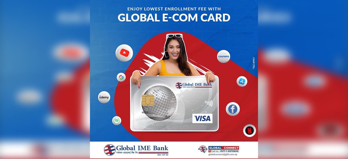 Global IME Bank's ‘Global Smart Plus’ app offers real-time load feature for e-com dollar card