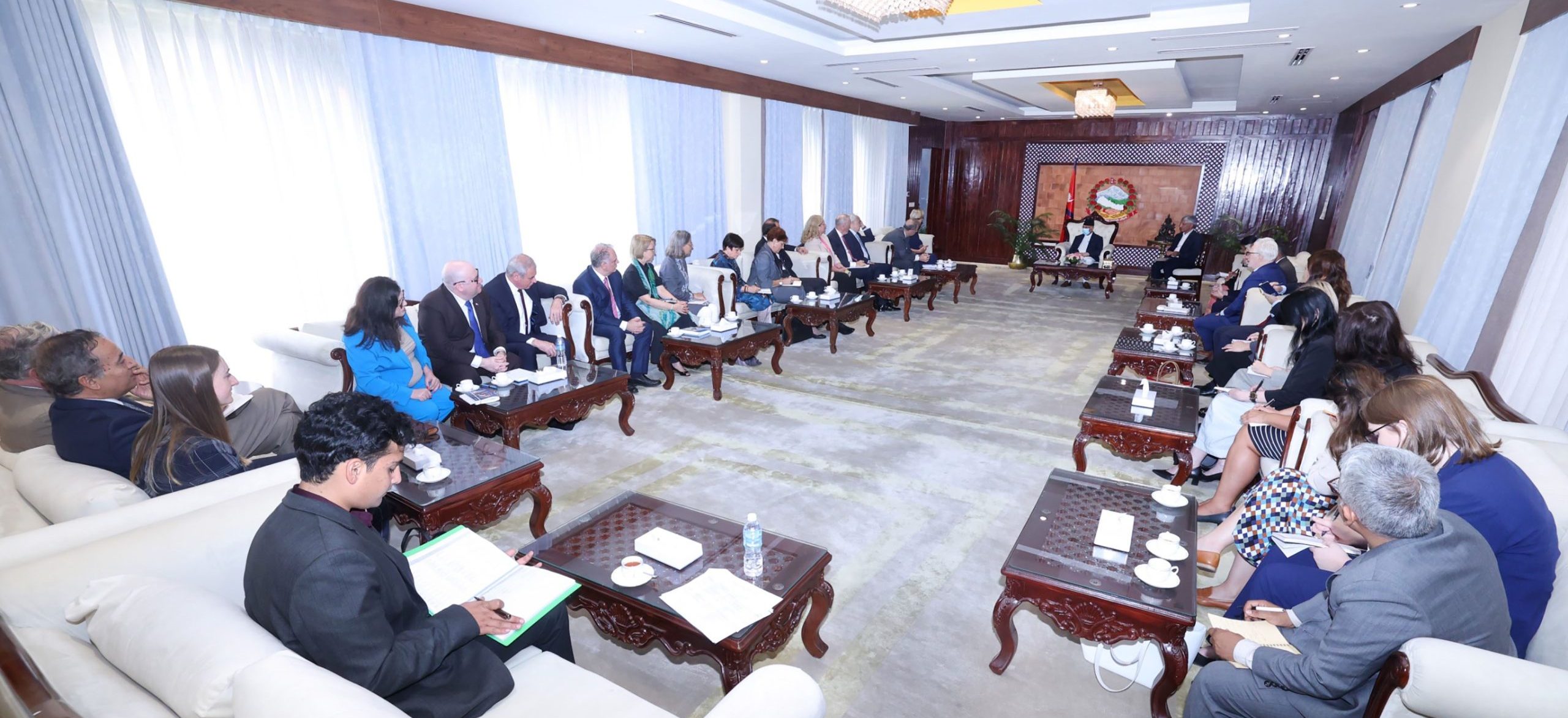 EU delegates call on PM Oli
