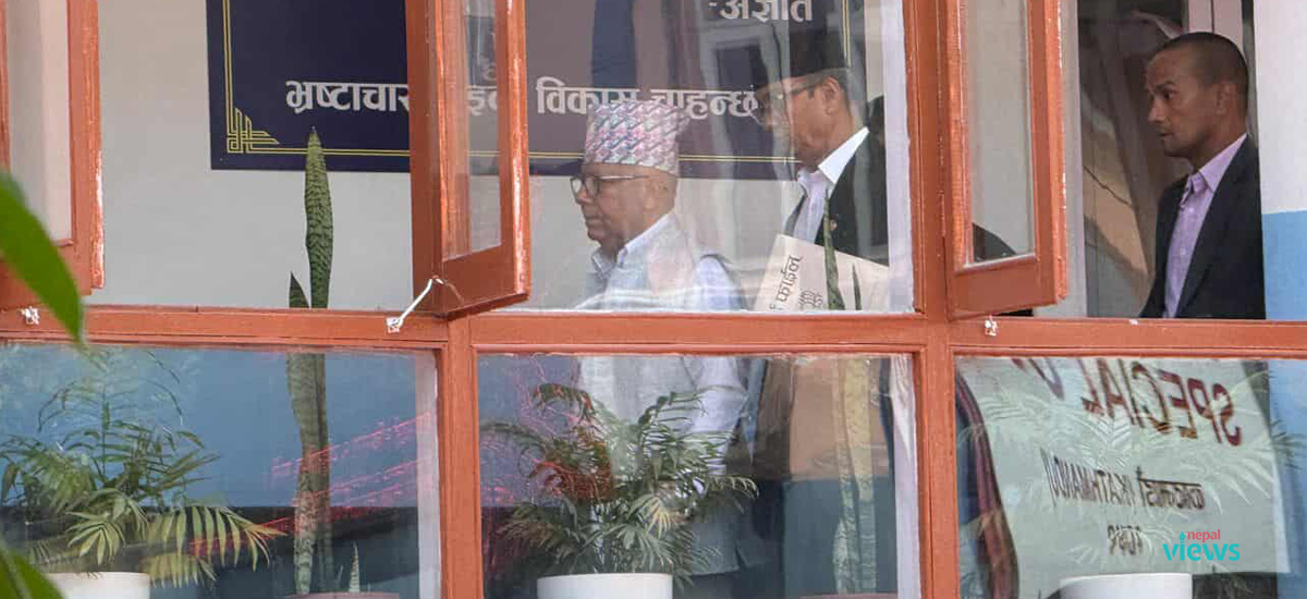 Madhav Kumar Nepal's statement recording underway at Special Court