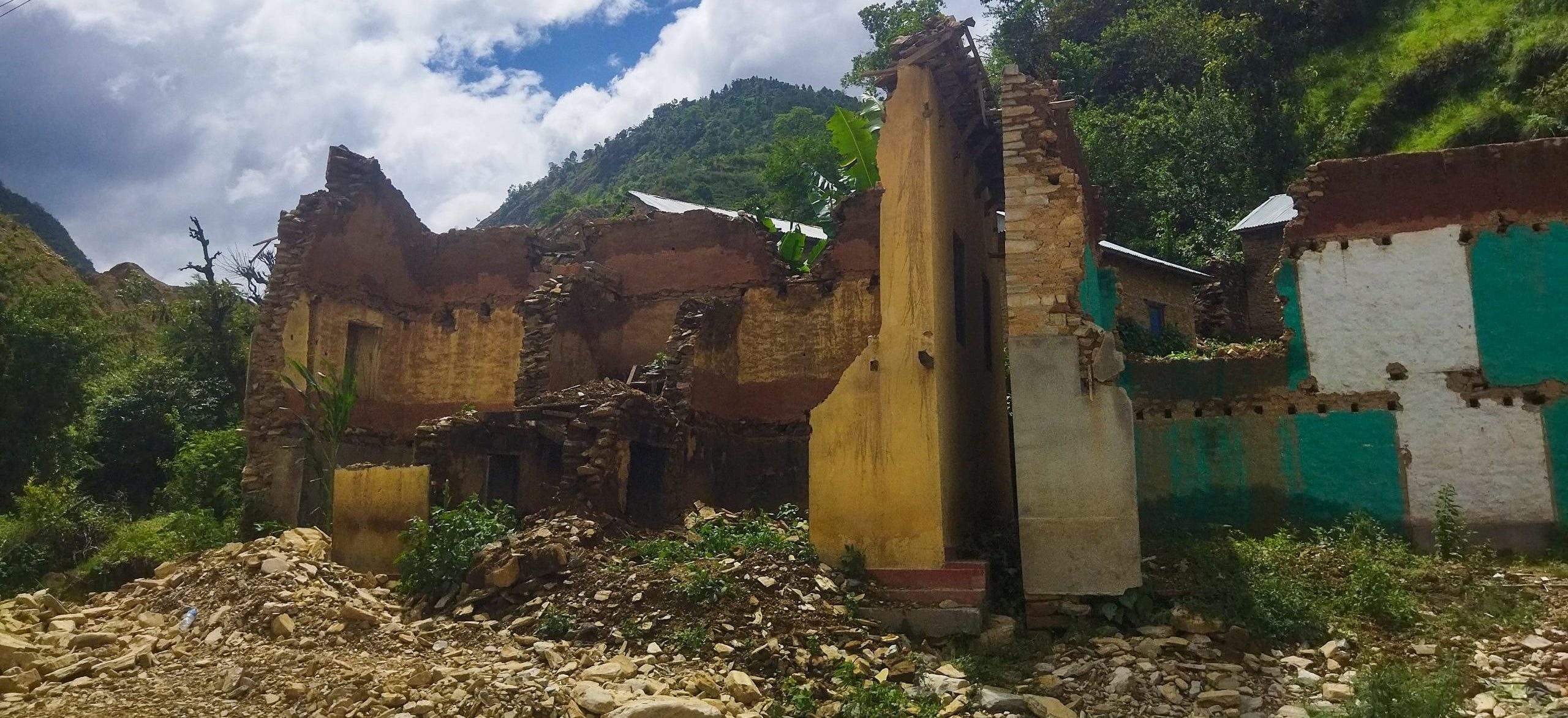 Still Awaiting Reconstruction: Structures washed away by flood in Panauti (Photos)