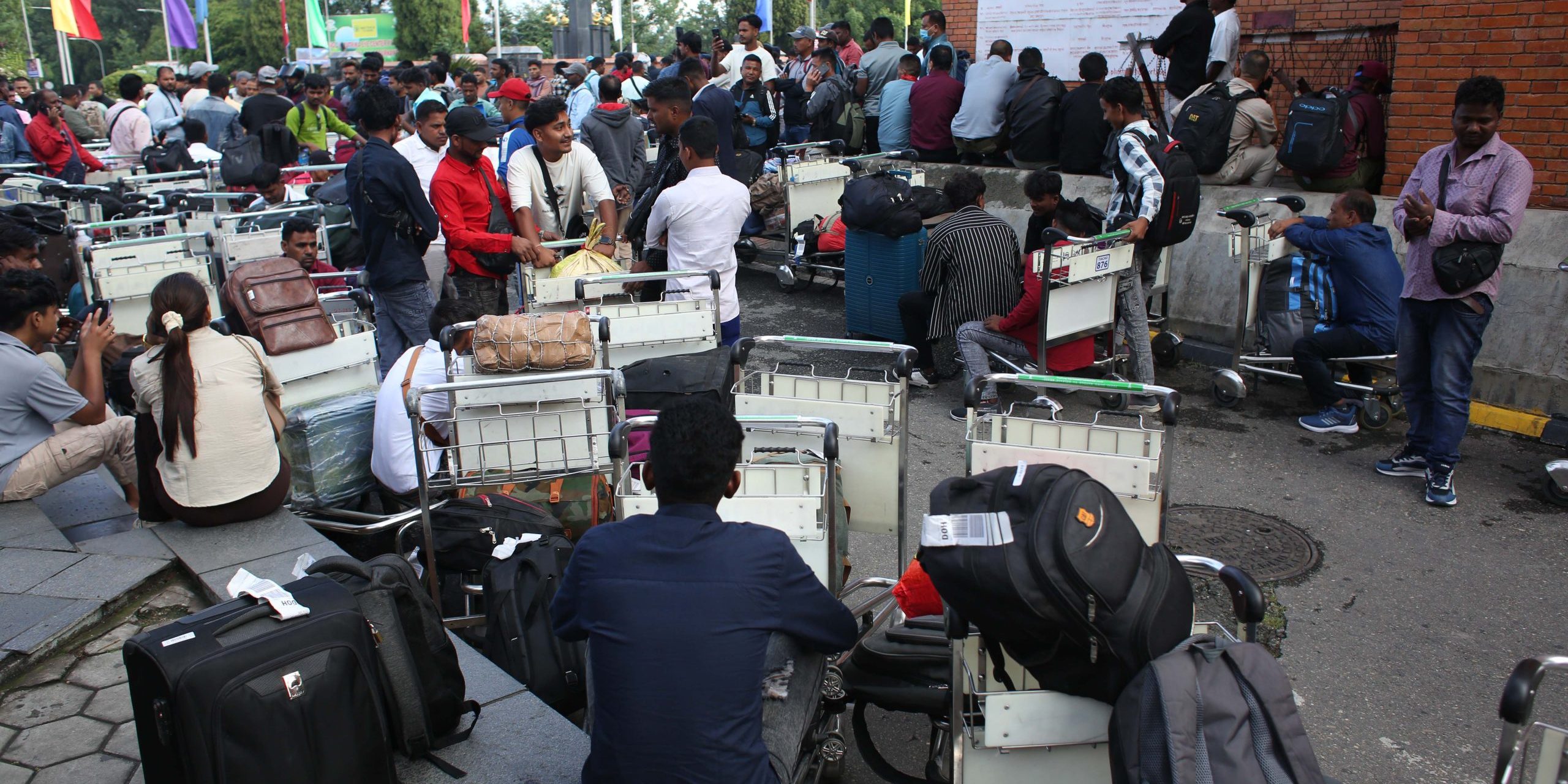 Over 500 Nepalis stranded at TIA after flights to Qatar canceled