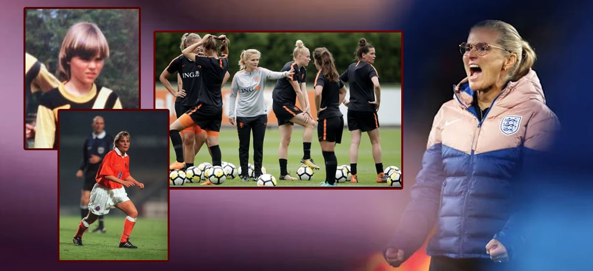 Sarina Weigman-Torchbearer of Dutch Women's Football Team