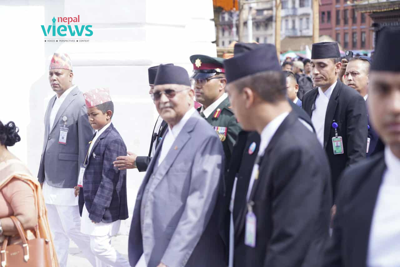 indra jatra kp oli