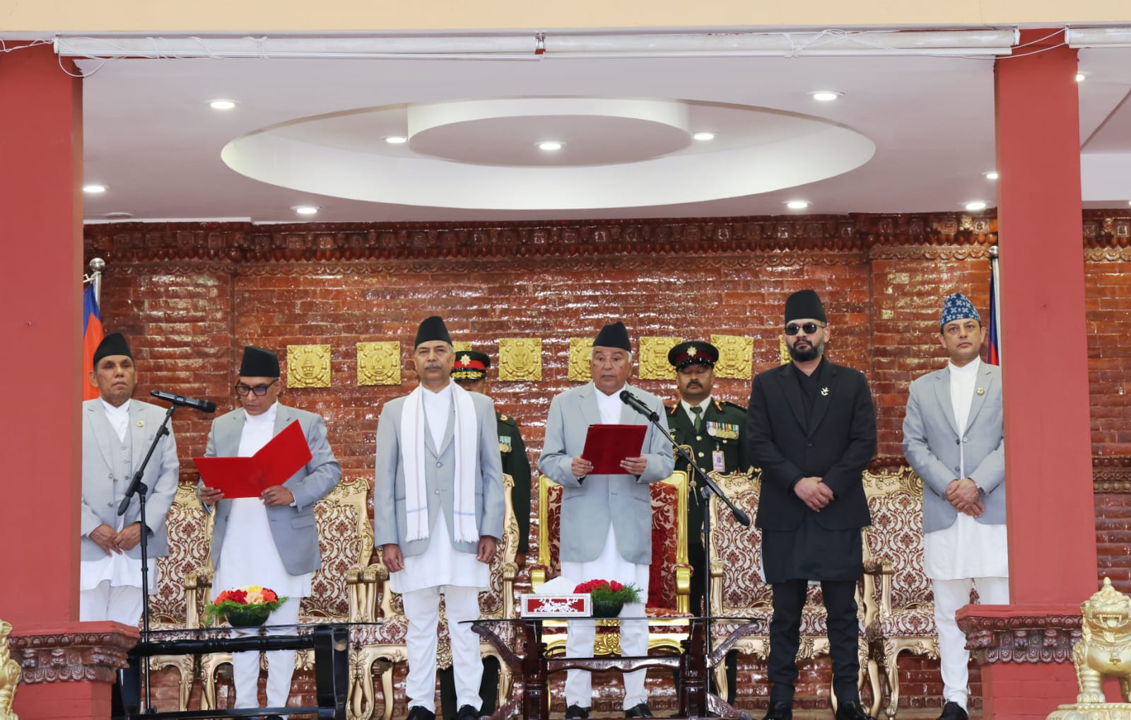 नवनियुक्त प्रधानन्यायाधीश शर्माले लिए शपथ