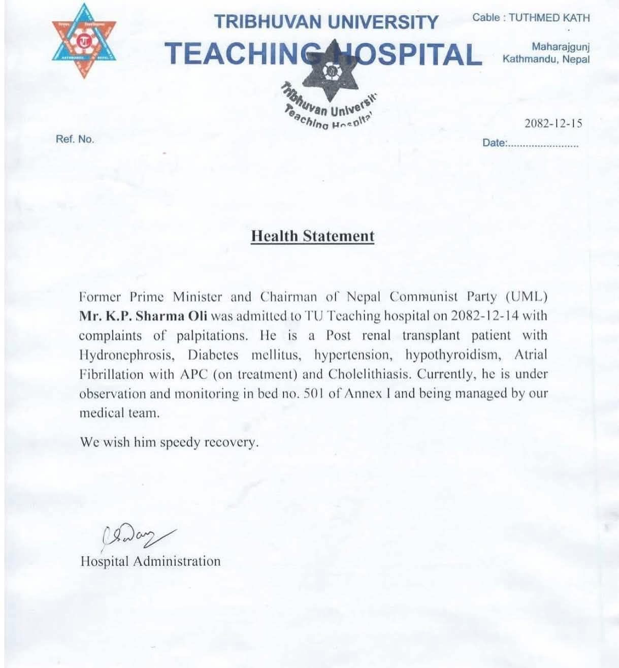 OLI health condition